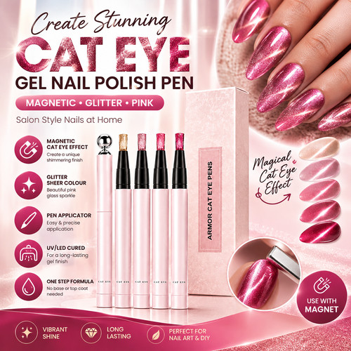 Gel nail polish pen - nail,