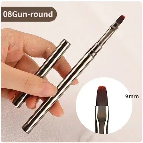 Retractable nail art - art, brush