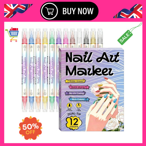 Color nail doodle - color, pen