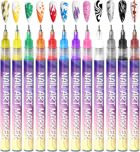 Colors nail art pens - colors,