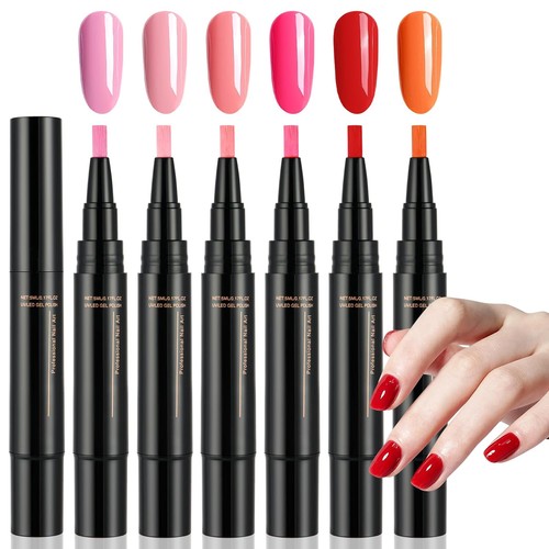6pcs gel nail - 6pcs,