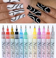 12Pcs Nail Art Pen Marker Set