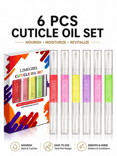 6pcs cuticle oil pens - 6pcs, nail