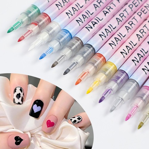 12pcs nail pen art marker - pen,