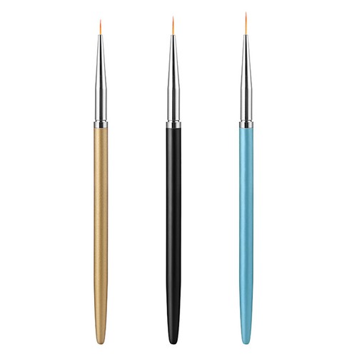 3pcs manicure pen brushes - 3pcs,