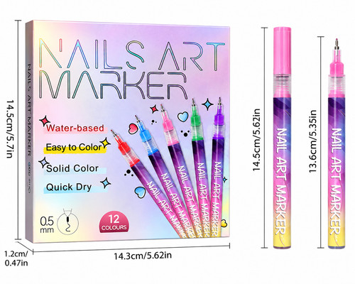 Nail art marker - art, pens