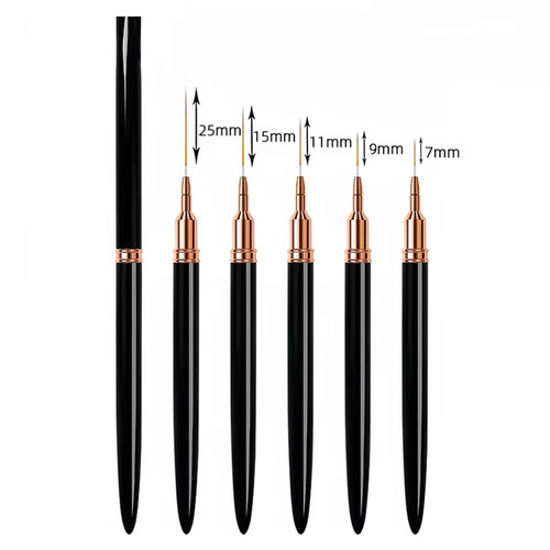 Nail brush pen 5pcs - nail,