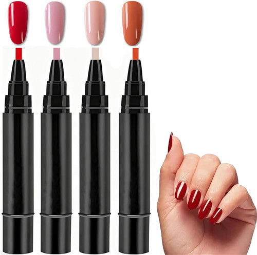 Pcs nail polish pens - 4,