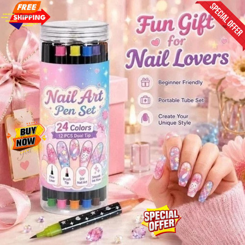 Colors dual ended nail - 24,