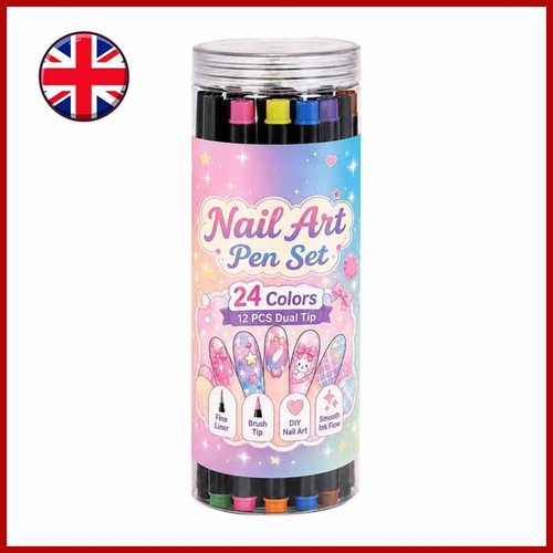 Colors dual ended nail - colors, art