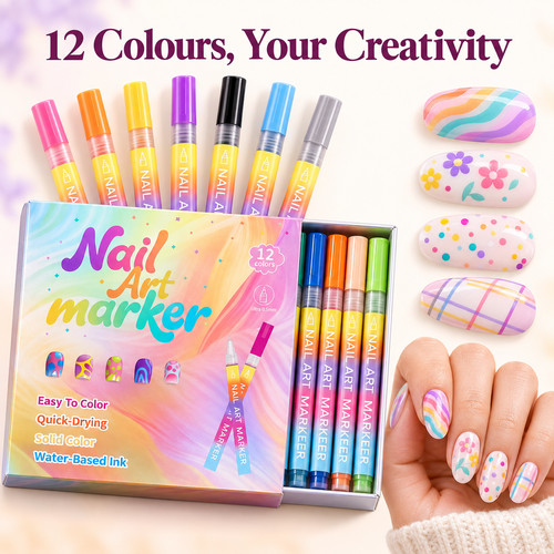 Colour nail art pens quick - colour,