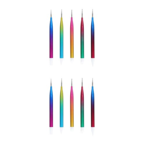10pcs double end manicure pens - double,