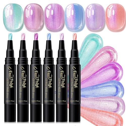 6pcs nail polish pens - 6pcs,