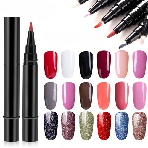 Gel polish nail art - gel,