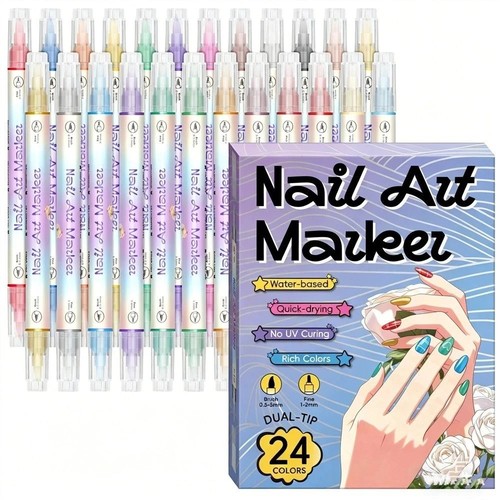 Color nail doodle pen - color,