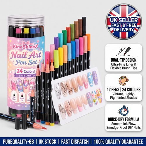 Colors dual ended nail art - 24, dual-ended