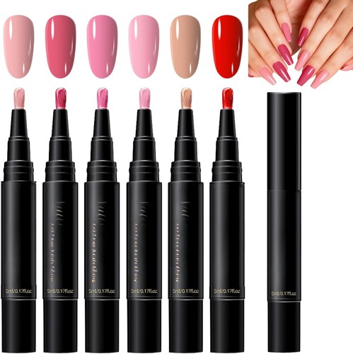 6pcs nail polish - nail, in