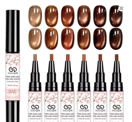 6pcs polishey nail polish pens - 6pcs,