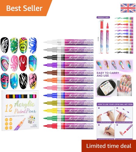 Easy use color nail art - 12-color,