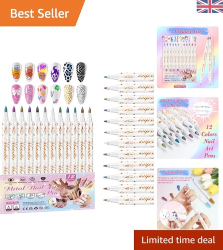 Colors nail art pens set - 12,