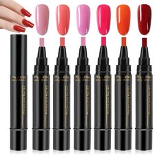 6 Colors 3-in-1 UV Gel Nail