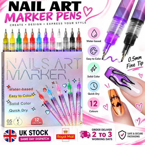Nail art marker pens precision - marker,