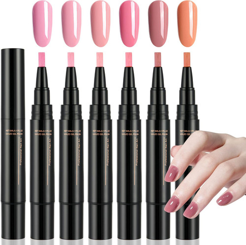 6pcs gel nail - gel, polish