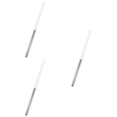 Nail art brush 3pcs set - 3pcs, white