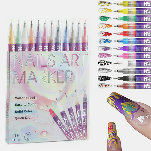 Colours nail art - nail, 0.5mm