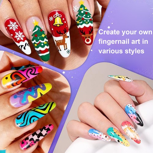 New color nail polish pens - nail,