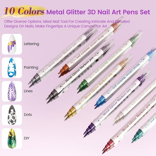 Colors double tip - tip, nail