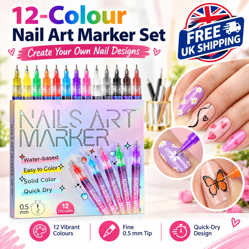 Nail art marker pens - nail,