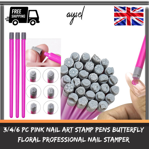 Pc pink nail art - pink,