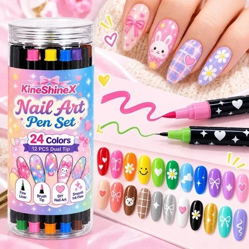 Colors dual ended nail - 24, art