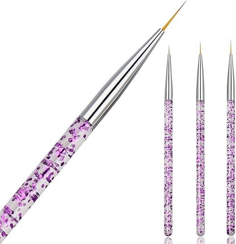 3pcs nail art brush - art,