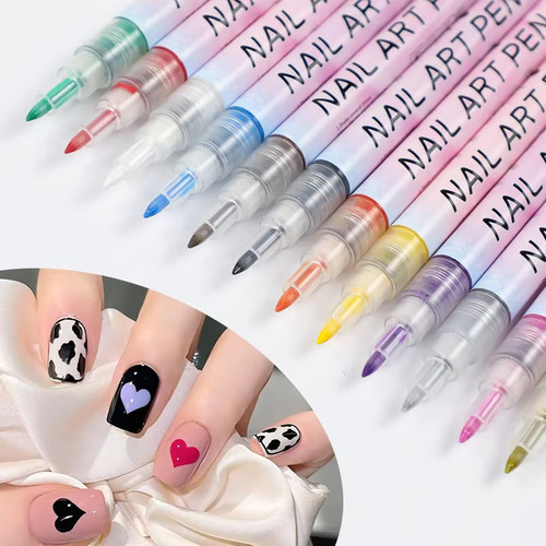 12pcs nail pen - 12pcs, art