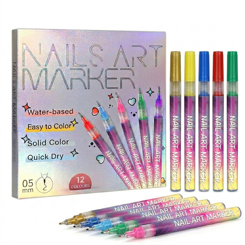 Professional nail art - pens, set