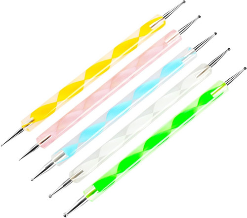 Nail art dotting tools pcs - dotting,