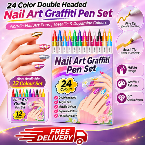 Colors nail art pens - nail,