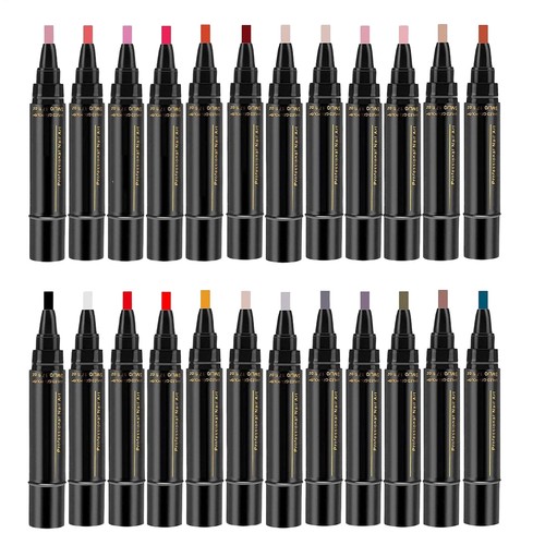6pcs gel polish nail pen - polish,