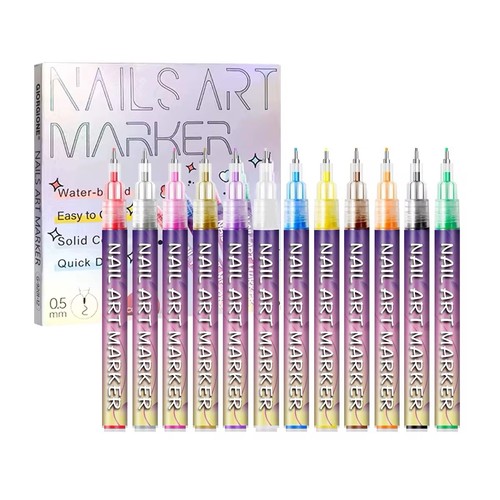 Color nail art marker - color, pens