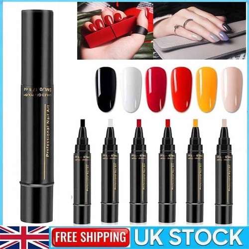 6pcs polishey nail polish - polishey, pens