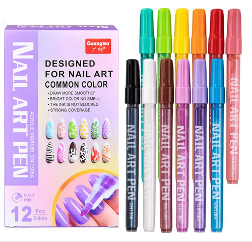 Nail drawing pen - pen, manicure
