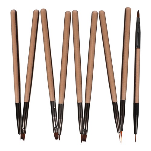 9pcs reusable nail art - 9pcs, pen