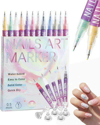 Colors nail art pens - colors,