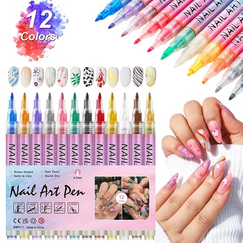 Colours nail art paint - 12,