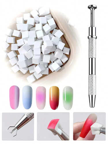 Soft nail art sponges - art,